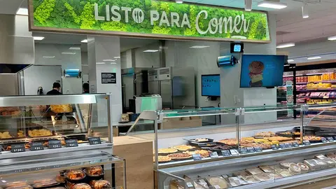 Secci&oacute;n de listo para comer de Mercadona