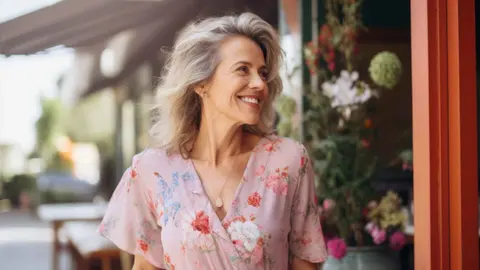 Una compradora de Amazon