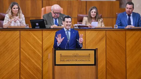 Juanma Moreno ha lamentado que Andaluc&iacute;a no avanza al ritmo deseado por culpa del Gobierno de Espa&ntilde;a | Salvador L&oacute;pez Medina