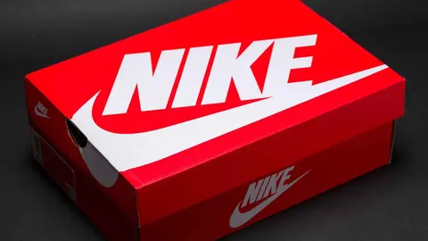 Caja de compra de Nike
