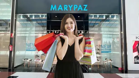 Una mujer a la moda con ropa de Marypaz