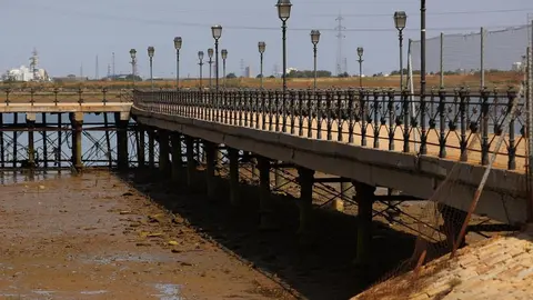 Muelle de la Reina en el Puerto de Huelva