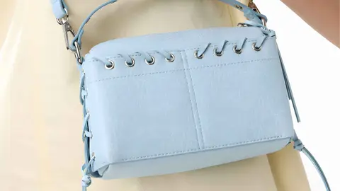 Bolso de mano convertible a bandolera con bordes trenzados de Parfois en El Corte Ingl&eacute;s