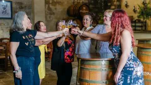 Las catas de vinos, una de las actividades de la Ruta del Vino y el Brandy de Jerez