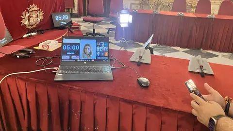 El Pleno se ha celebrado de forma telem&aacute;tica para facilitar la asistencia de los diputados