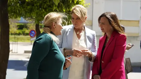 La alcaldesa de Huelva, Pilar Miranda, en el centro de la imagen (2)