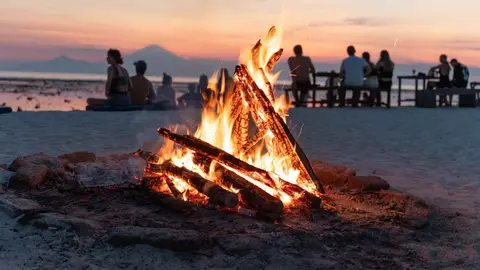 Rituales en las hogueras de San Juan
