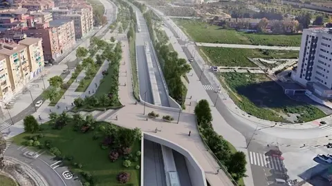 El proyecto de integracion del ferrocarril en la ciudad da un paso definitivo en Granada