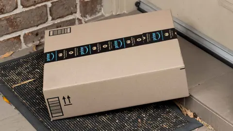 Caja de compra de Amazon