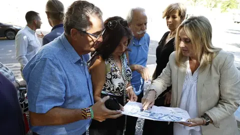 Marifr&aacute;n Carazo, alcaldesa de Granada, durante la presentaci&oacute;n del proyecto