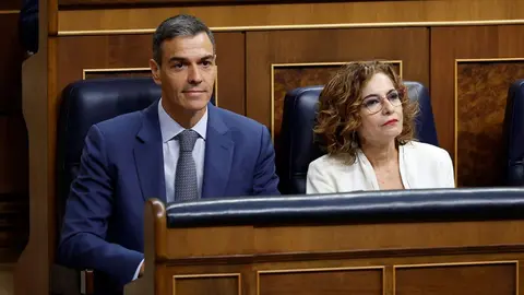Pedro S&aacute;nchez y Mar&iacute;a Jes&uacute;s Montero