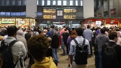 La estaci&oacute;n de tren de Santa Justa