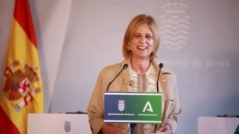 Mar&iacute;a Jos&eacute; Garc&iacute;a-Pelayo, alcaldesa de Jerez