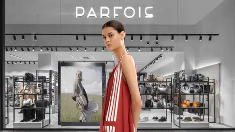 Vestido largo estampado de Parfois