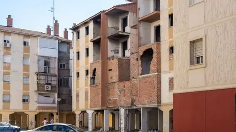 El barrio sevillano de Las Tres Mil Viviendas, uno de los m&aacute;s pobres de Andaluc&iacute;a