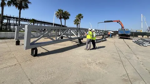 Obras en el Puerto de Huelva