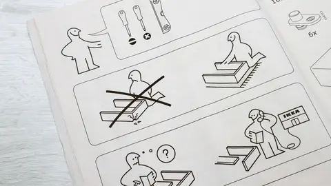 Instrucciones de montaje de IKEA