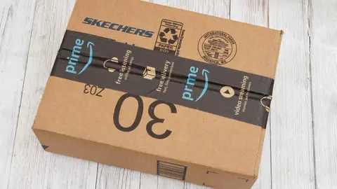 Caja de Skechers Amazon