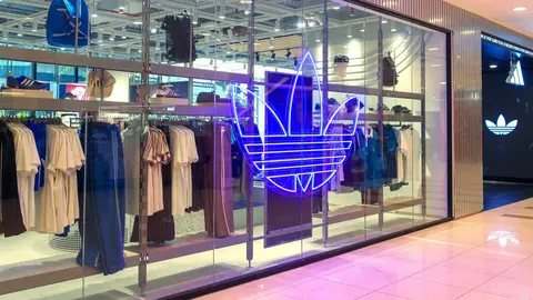 Adidas, centro comercial