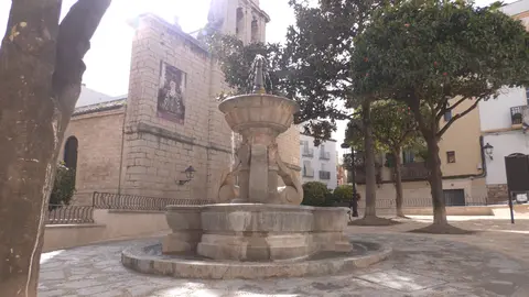 La plaza de San Bartolom&eacute; en Ja&eacute;n