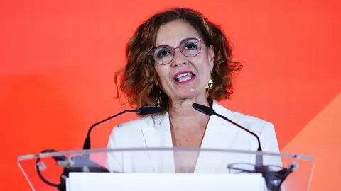 Mar&iacute;a Jes&uacute;s Montero durante el acto protagonizado en Jerez