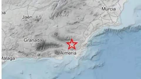 El terremoto ha tenido su epicentro en Almer&iacute;a