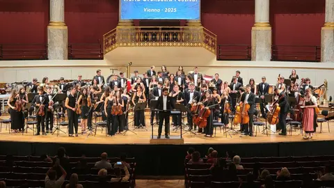 La Joven Orquesta Filarm&oacute;nica 'Campos Andaluces' en Viena