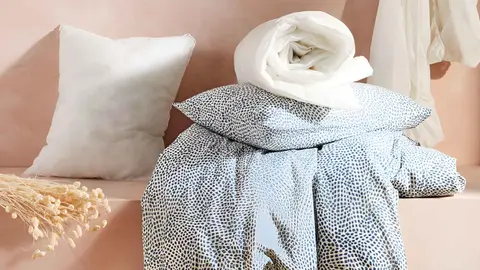 Edred&oacute;n efecto fresco de la serie SILVERTOPP de Ikea