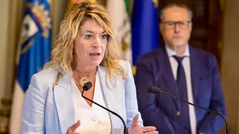 Pilar Miranda, alcaldesa de Huelva, en una imagen de archivo