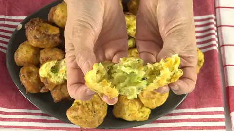 Bu&ntilde;uelos de calabac&iacute;n