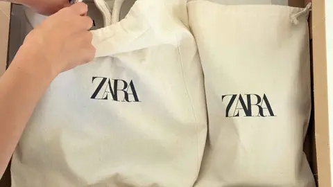 Bolsas de compra de Zara