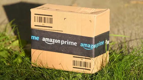 Caja de compra de Amazon