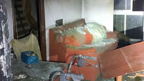 Incendio en San Fernando