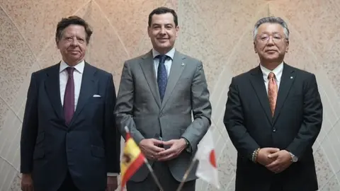 Juanma Moreno est&aacute; culminando su visita a Jap&oacute;n