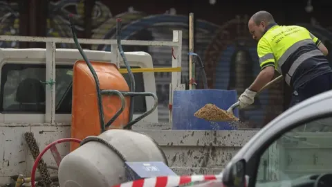 Imagen de archivo de un trabajador de la construcci&oacute;n