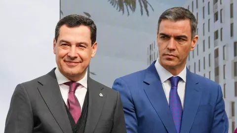Juanma Moreno y Pedro S&aacute;nchez