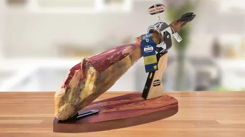 Jam&oacute;n de cebo ib&eacute;rico 50% raza ib&eacute;rica pieza 8 kg Juli&aacute;n Mart&iacute;n en El Corte Ingl&eacute;s
