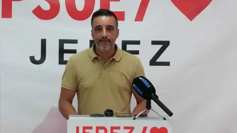 Jos&eacute; Antonio D&iacute;az, secretario general del PSOE de Jerez