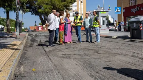Arranca el Plan de Asfaltado de Huelva (1)