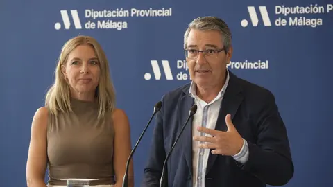 Francisco Salado, presidente de la Diputaci&oacute;n de M&aacute;laga, ha desglosado las obras