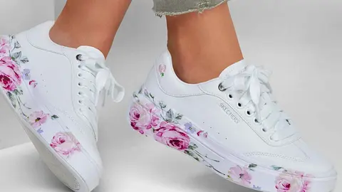 Nuevas zapatillas florales de Skechers