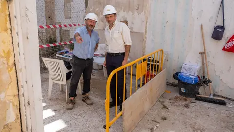 Bruno Garc&iacute;a ha supervisado el inicio de las obras