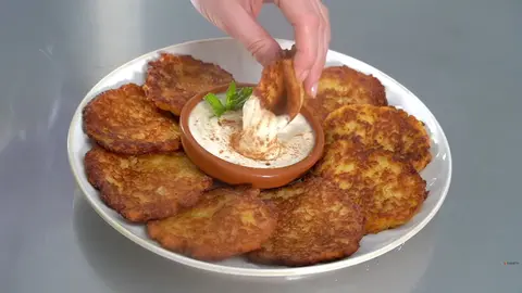 Tortitas de manzana - Recetas de Esbieta
