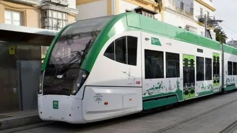 El tranv&iacute;a de la Bah&iacute;a de C&aacute;diz