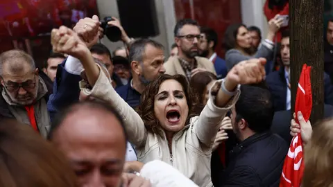 Mar&iacute;a Jes&uacute;s Montero en una imagen de archivo durante un acto