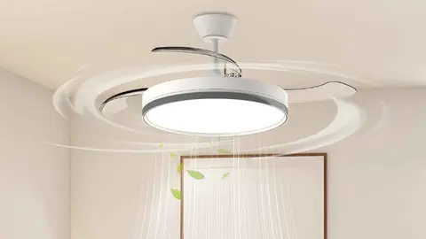 Ventilador de techo con h&eacute;lices retr&aacute;ctiles Airwit de Amazon