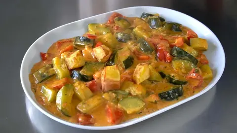 Guiso de calabac&iacute;n con patatas de Esbieta