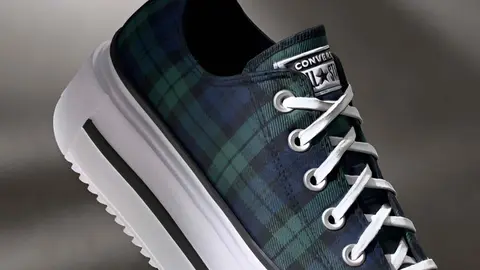 Zapatillas Converse Chuck Taylor All Star Lift Double Stack Platform Plaid