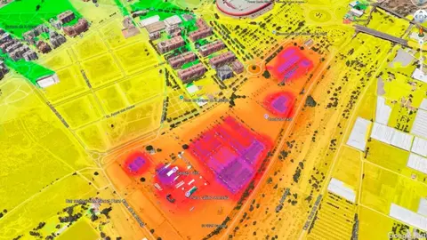 Plano de la Feria de Almer&iacute;a