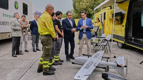 Juanma Moreno, durante la presentaci&oacute;n del Plan Infoca de 2025 | Salvador L&oacute;pez  Medina
